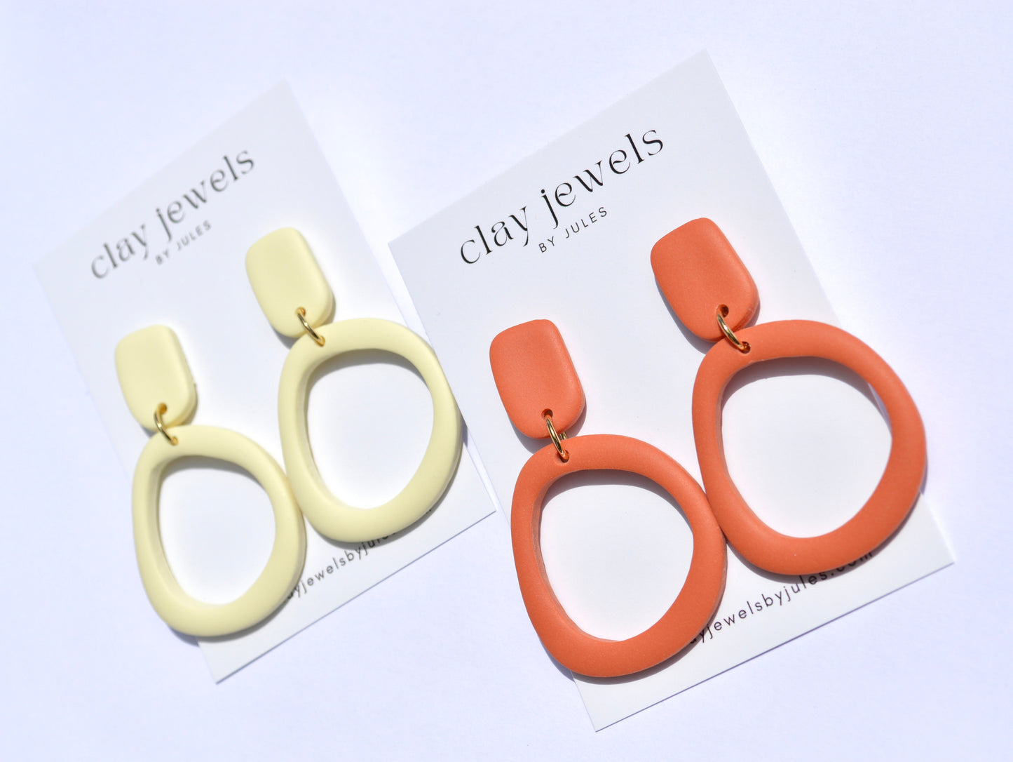 Imperfect Circle Hoops | 4 Colors