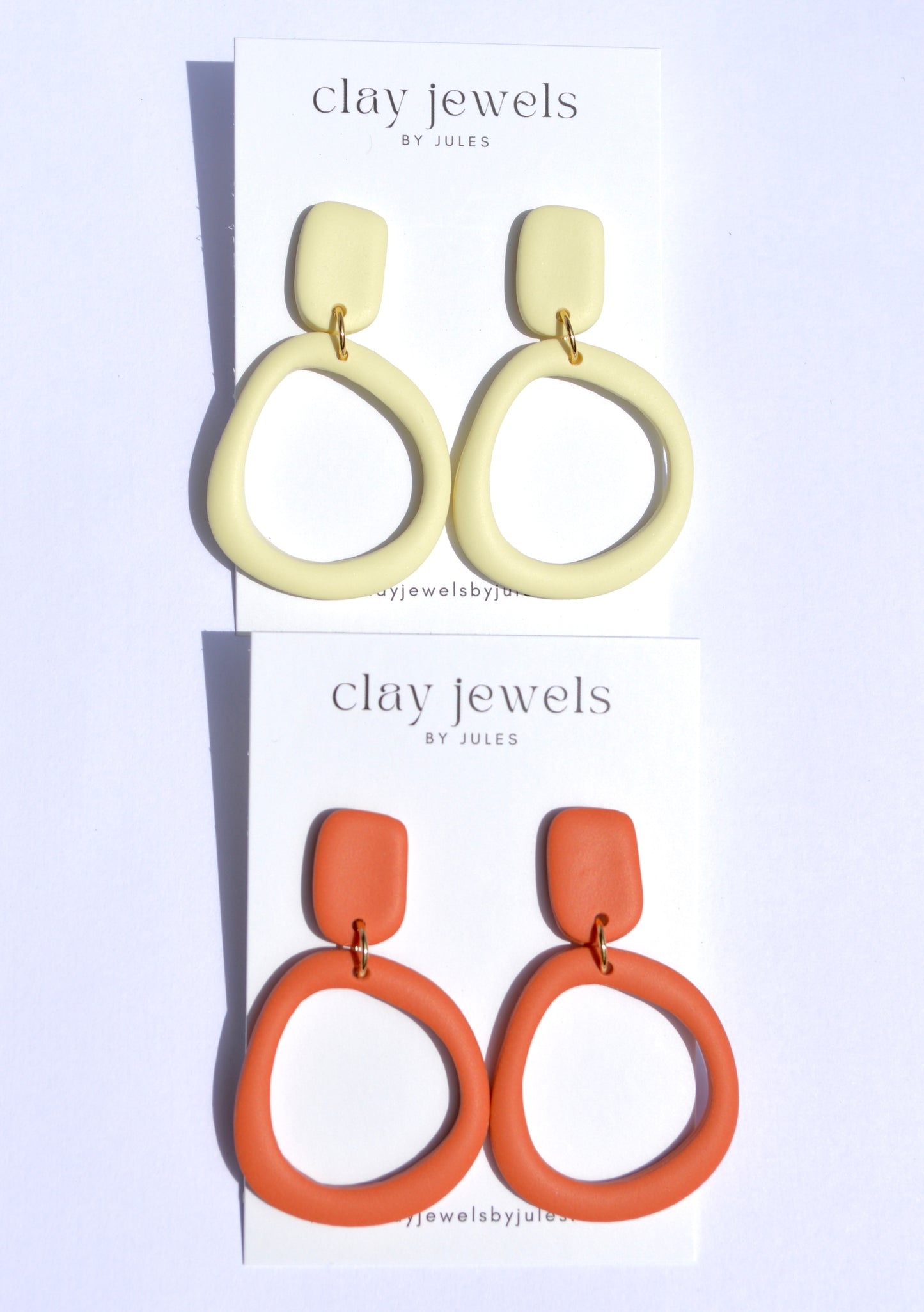 Imperfect Circle Hoops | 4 Colors